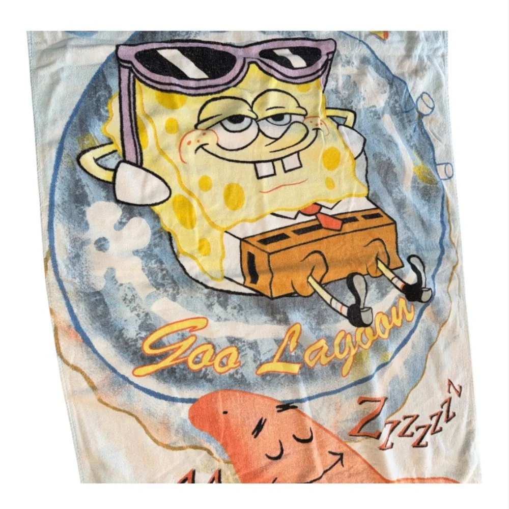 SpongeBob SquarePants “Chillin’ On Goo Lagoon” Beach Towel